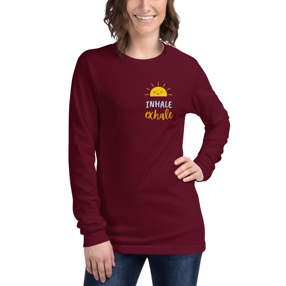 Inhale Exhale - Women's Long Sleeve Tee