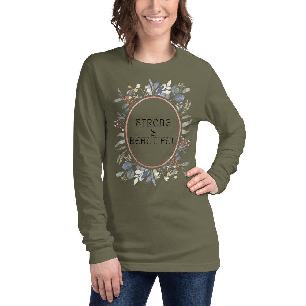 Strong & Beautiful - Women's Long Sleeve Tee