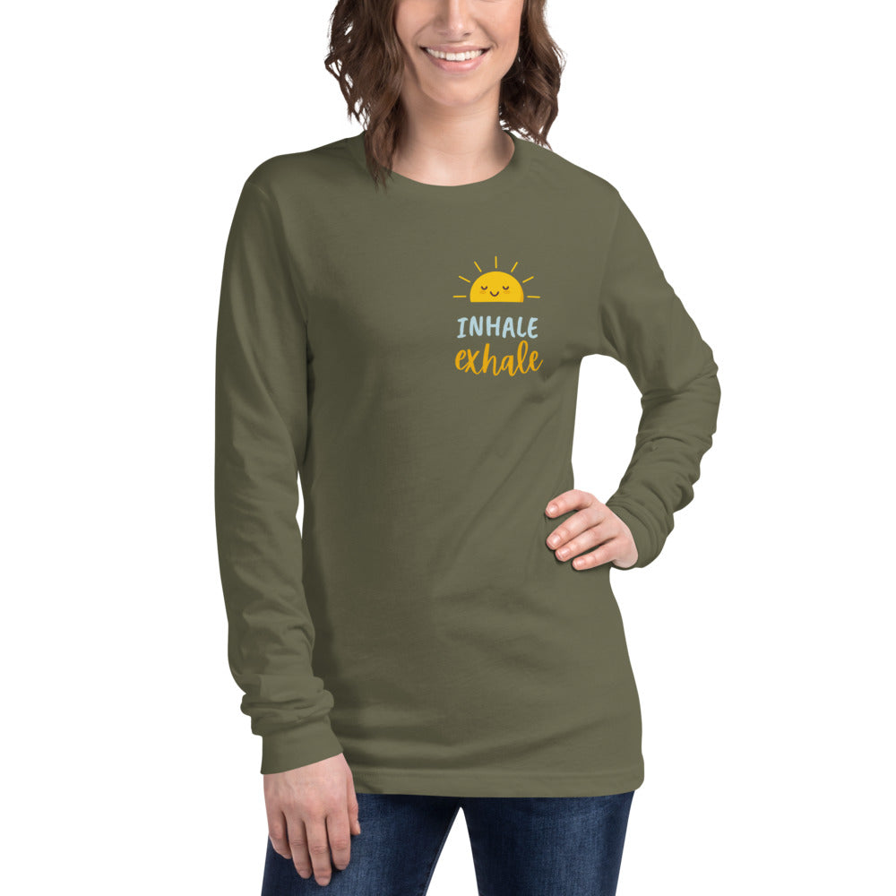 Inhale Exhale - Women's Long Sleeve Tee