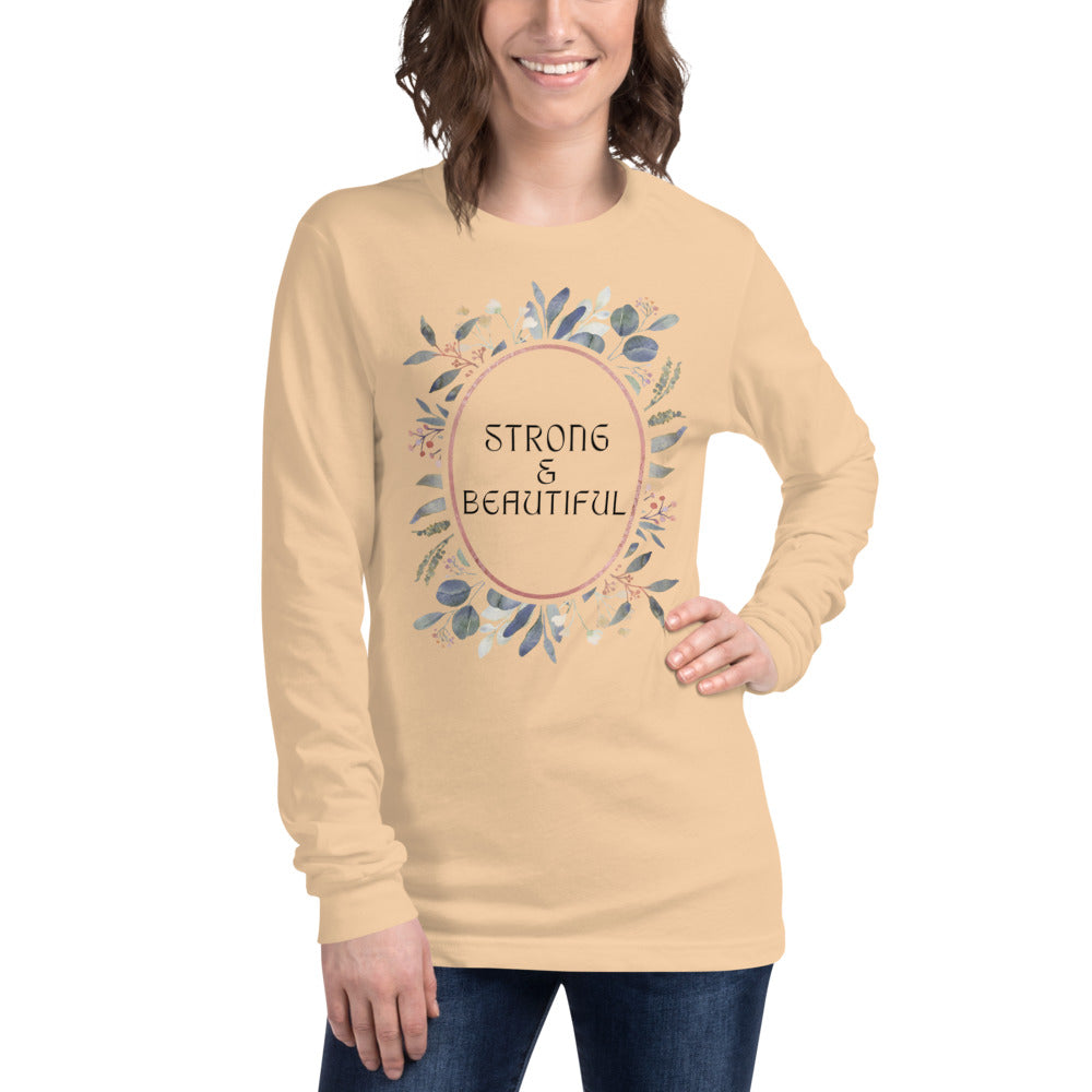 Strong & Beautiful - Women's Long Sleeve Tee