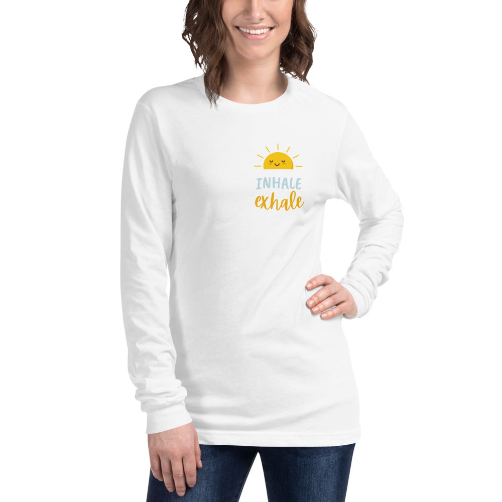 Inhale Exhale - Women's Long Sleeve Tee