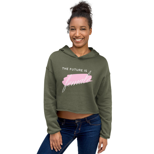 The Future is Female - Women's cropped hoodie