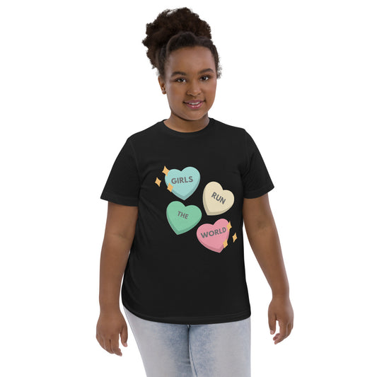 Girls Run the World - Kids T-shirt