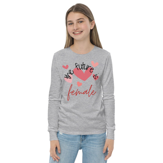 The Future is Female - Kids long sleeve T-shirt