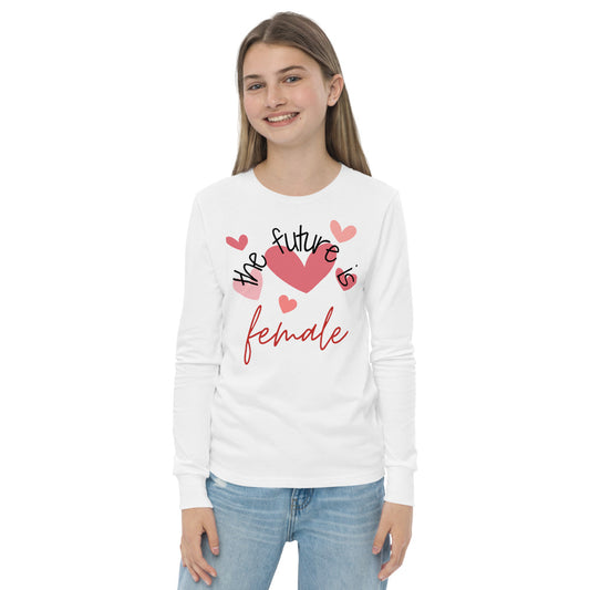The Future is Female - Kids long sleeve T-shirt