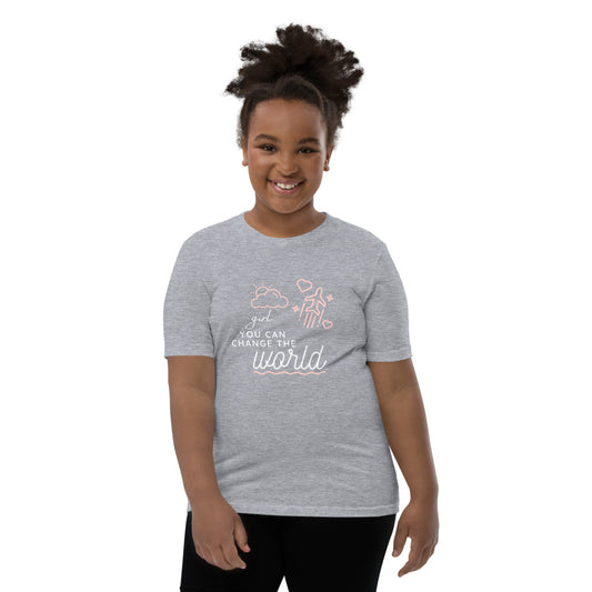 Girl You Can Change the World - Kids T-shirt