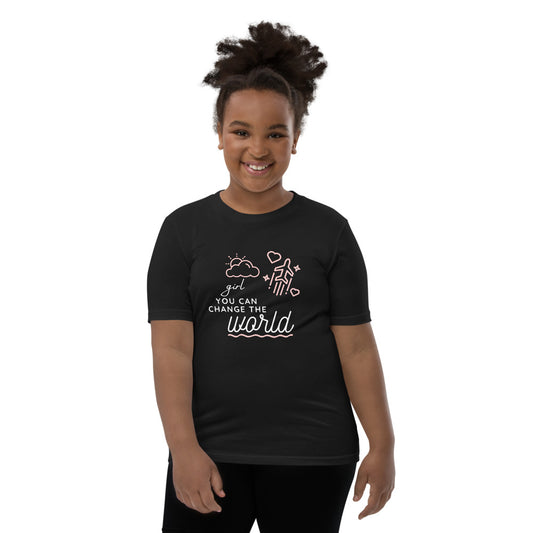 Girl You Can Change the World - Kids T-shirt